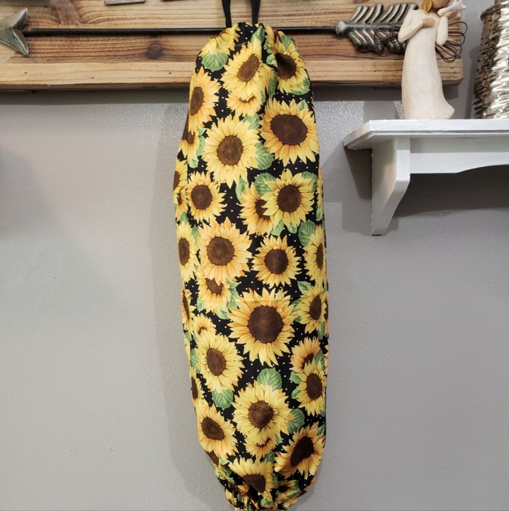 Sunflower 🌻 Grocery Bag Recycle Dispenser Eco Friendly